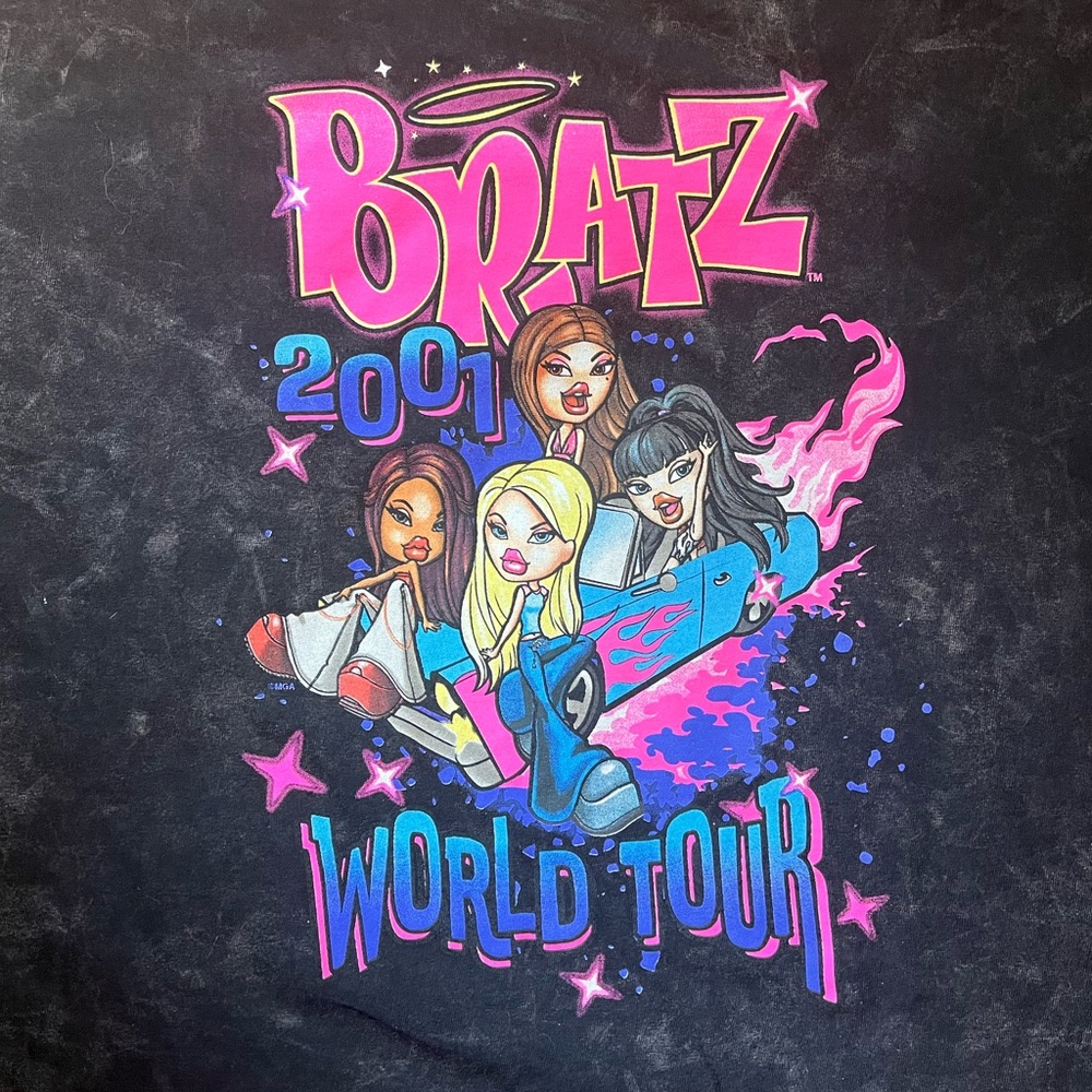 Bratz 2001 World Tour Cropped Tee - Size XS